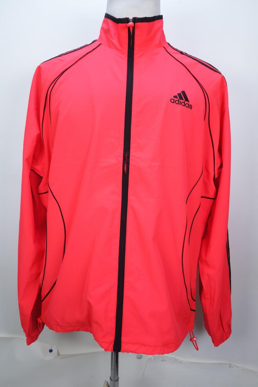 Adidas Teamgeist TT Jacket Mens Medium Lucid Red Track Top Originals JW5867
